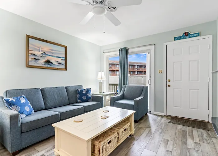 North Oc 2br W Pool, Private Hot Tub & Views Of Fenwick Lighthouse Holiday home